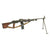 Original Russian RPD 44 7.62mm Display Light Machine Gun with Belt Drum and Sling - Dated 1954 Original Items