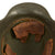 Original German WWI M16 Helmet with Original Camouflage Paint and Liner- Stamped Si66 Original Items