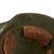 Original German WWI M16 Helmet with Original Camouflage Paint and Liner- Stamped Si66 Original Items