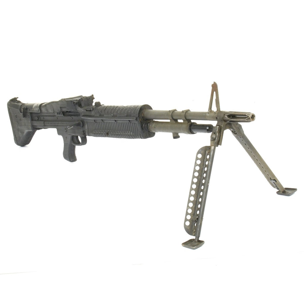 Original U.S. Vietnam War M60 Display Machine Gun - 3rd Army Training Aids Center Fort Benning Original Items