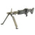 Original U.S. Vietnam War M60 Display Machine Gun - 3rd Army Training Aids Center Fort Benning Original Items