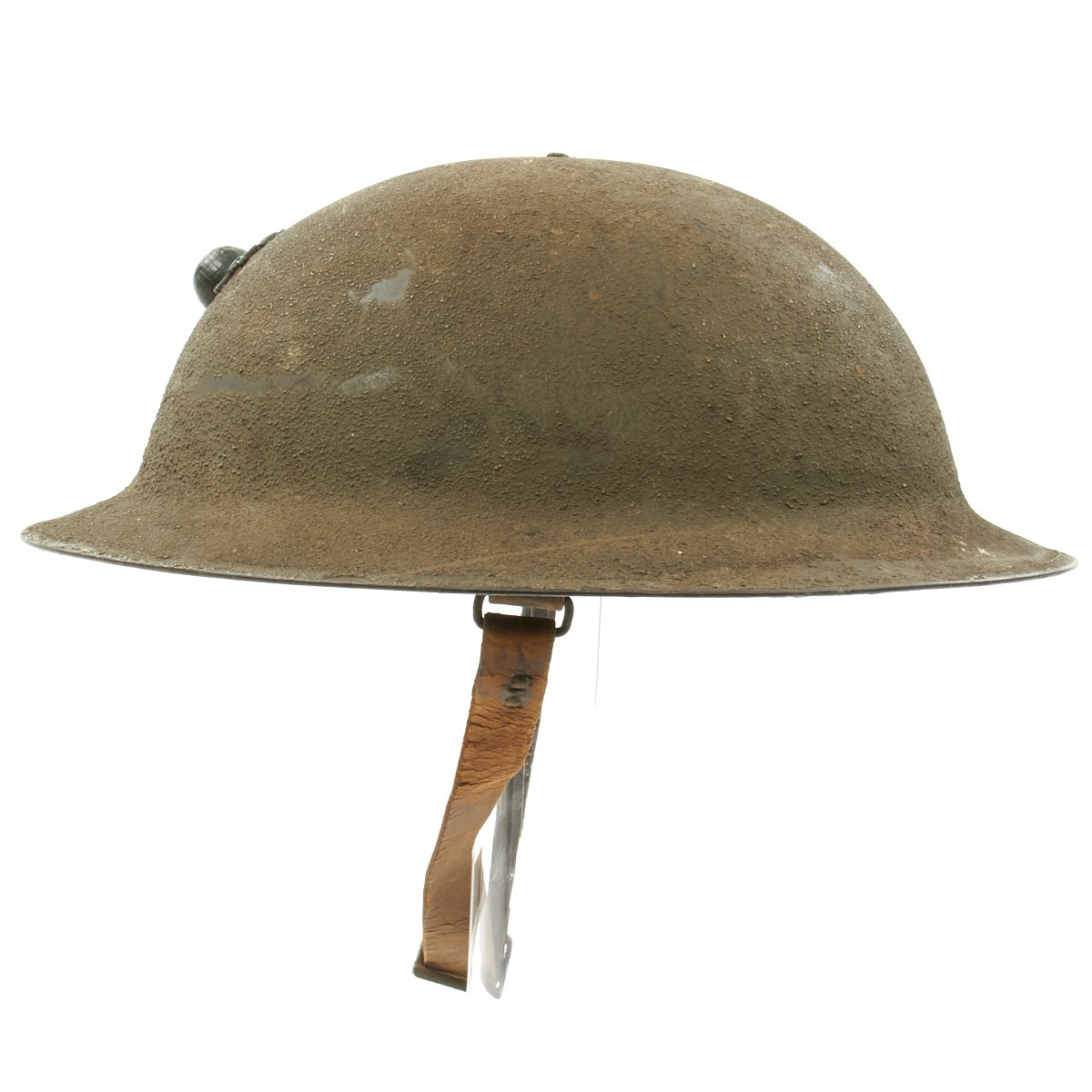 Original WWI U.S. Marine Corps M1917 Doughboy Helmet with Textured Pai ...