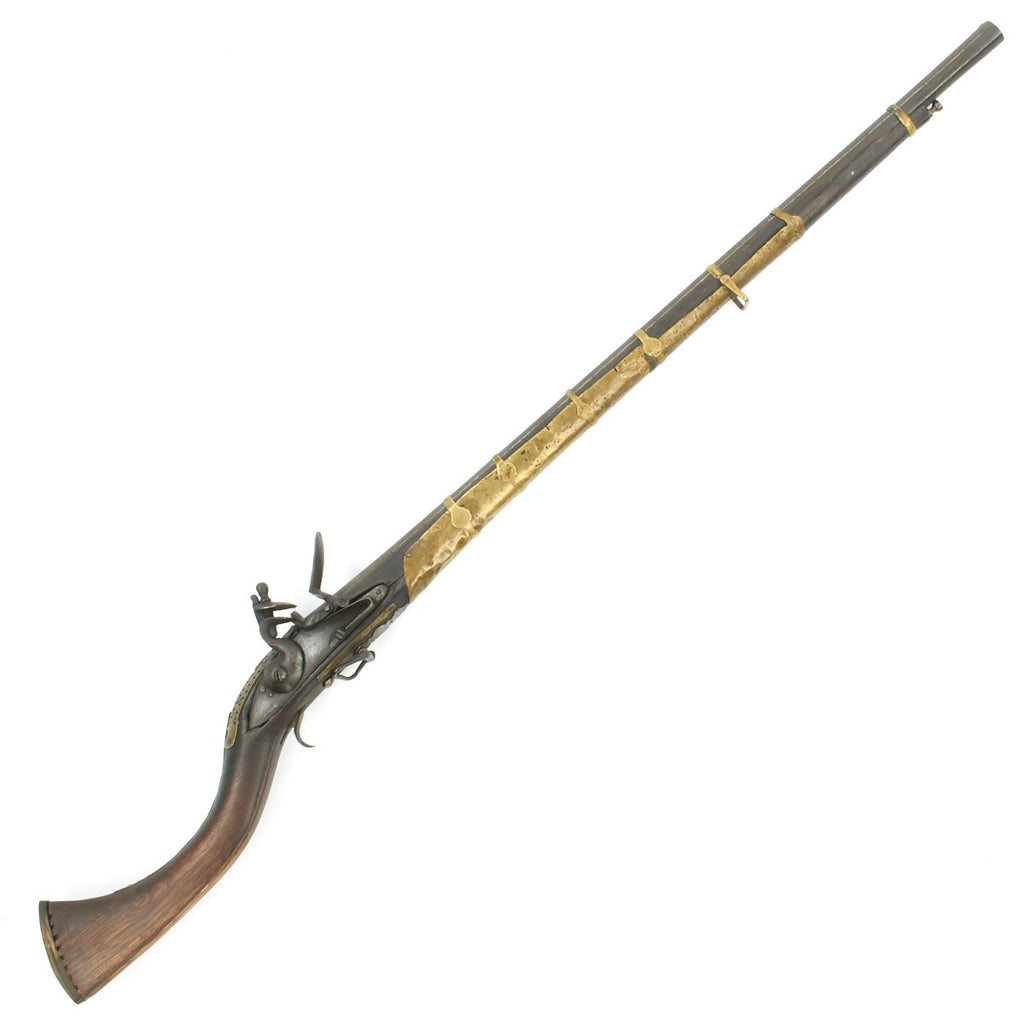 Original Afghan Flintlock Jezail Musket made with Brown Bess Lock - circa 1840 Original Items