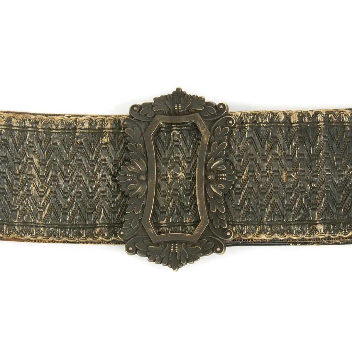 Original British Early 19th Century Cross Belt Plate from the 57th Reg –  International Military Antiques