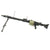 Original German WWII MG 42 Display Machine Gun with Anti-Aircraft Sights and Belt Carrier Original Items