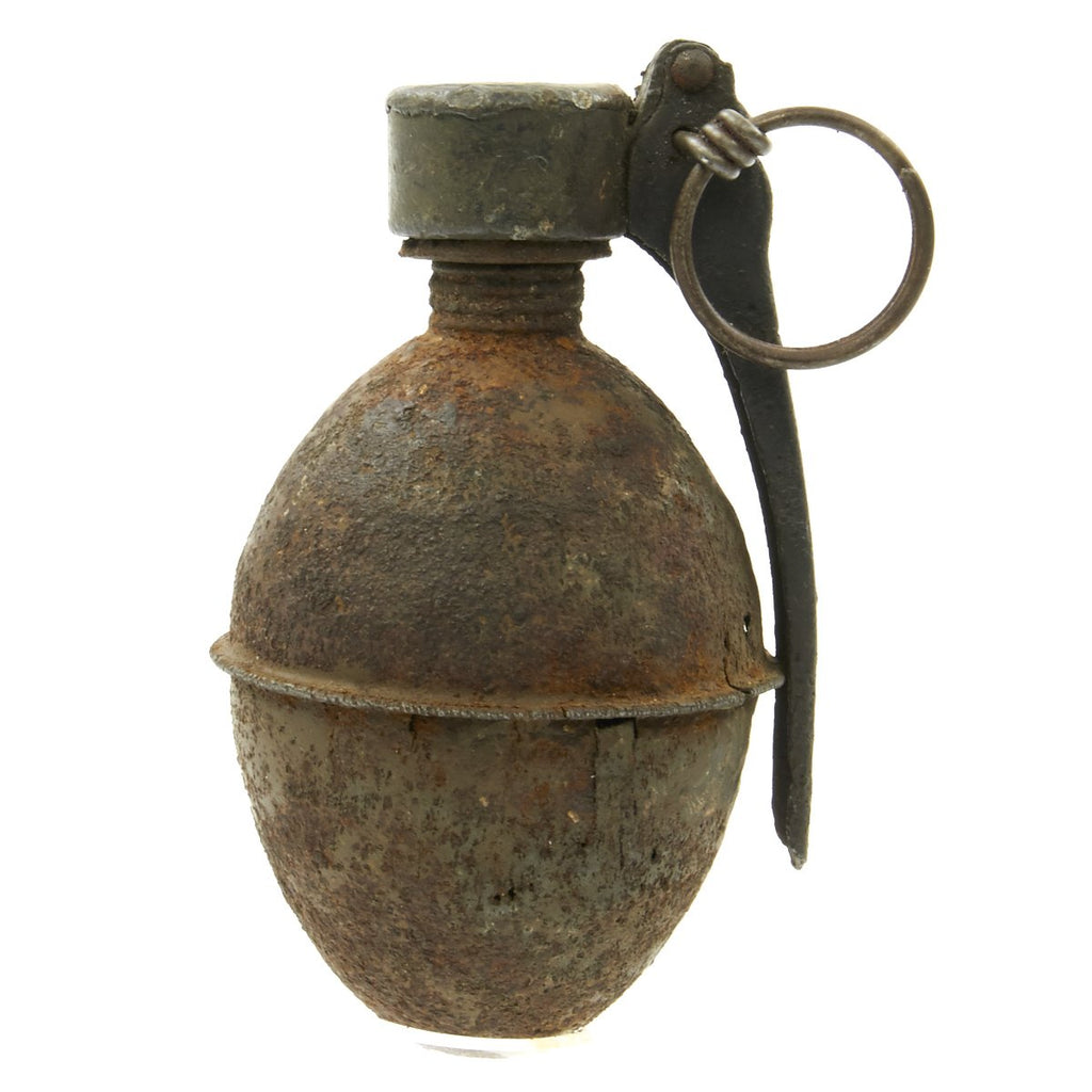 Original Polish WWII Offensive Hand Grenade wz. 24 - Inert Original Items