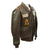 Original U.S. WWII B-17 Pilot 749th Bomb Squadron A-2 Flight Jacket - Mac Lackey Original Items