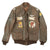 Original U.S. WWII B-17 Pilot 749th Bomb Squadron A-2 Flight Jacket - Mac Lackey Original Items