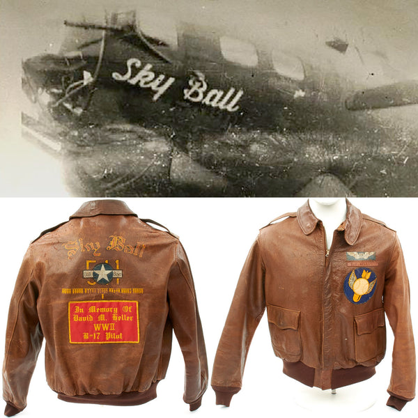 Original U.S. WWII B-17 Sky Ball 511th Bomb Squadron Ball Boys B-17 ...