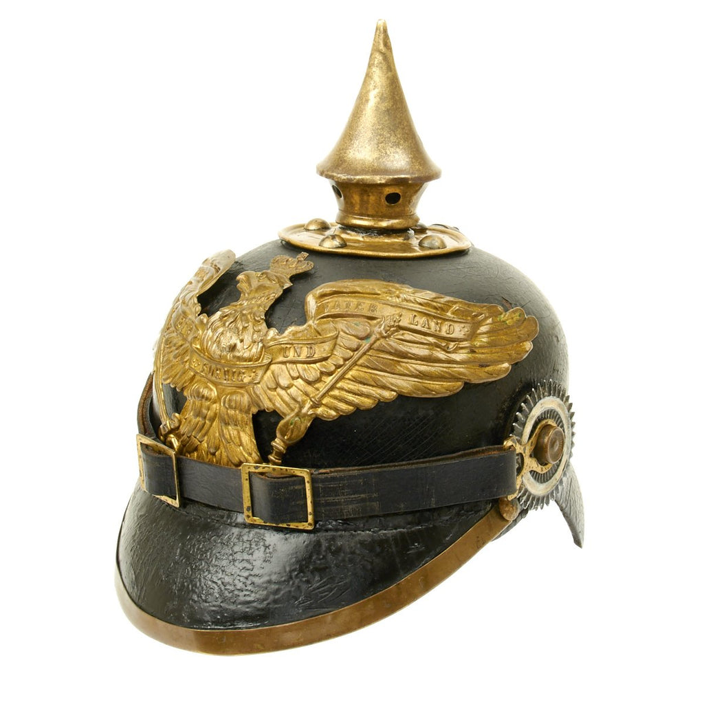 Original German WWI Prussian Grenadier M1895 Pickelhaube Spiked Helmet Original Items