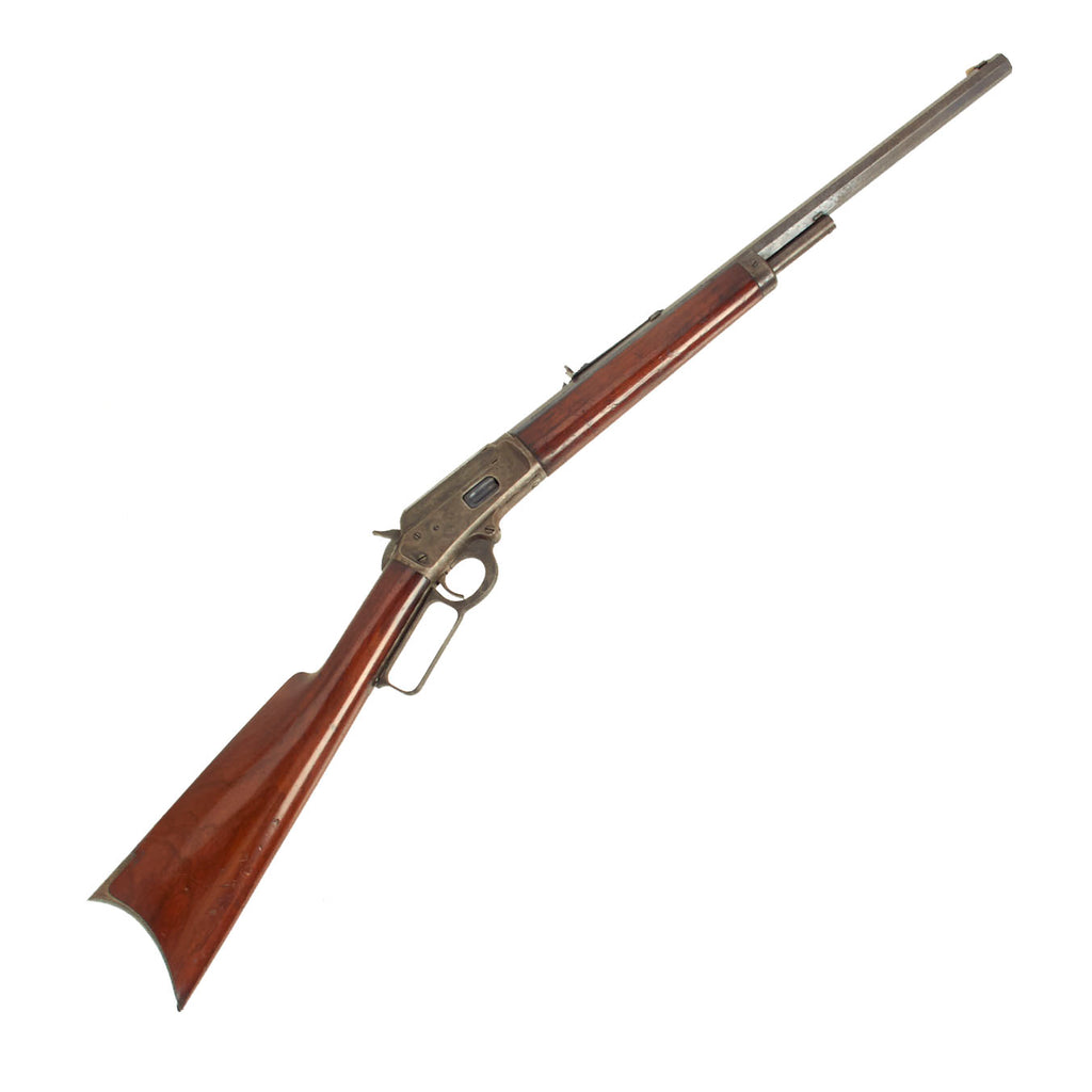 Original U.S. Marlin Safety Model 1894 .32-20 Repeating Rifle with 20" Octagonal Barrel made in 1896 - Serial 140625 Original Items