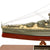 U.S. WWII Model of the USS Arizona Signed by Four Survivors: Russell McCurdy USMC, Glen Lane USN, Vincent Vlach USN, and Donald Stratton USN Original Items