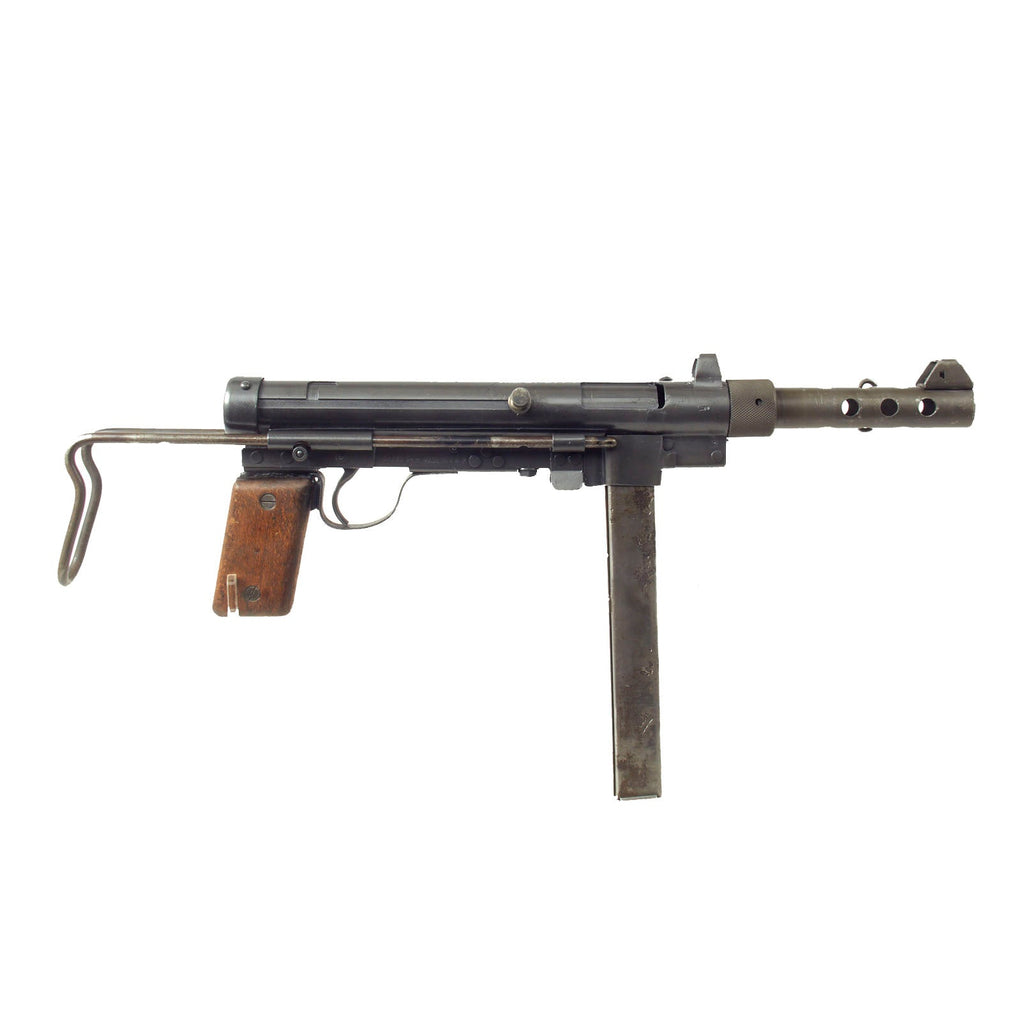 Original Egyptian Akaba Carl Gustaf m/45 Display Submachine Gun SMG with Barrel Jacket & Magazine Original Items