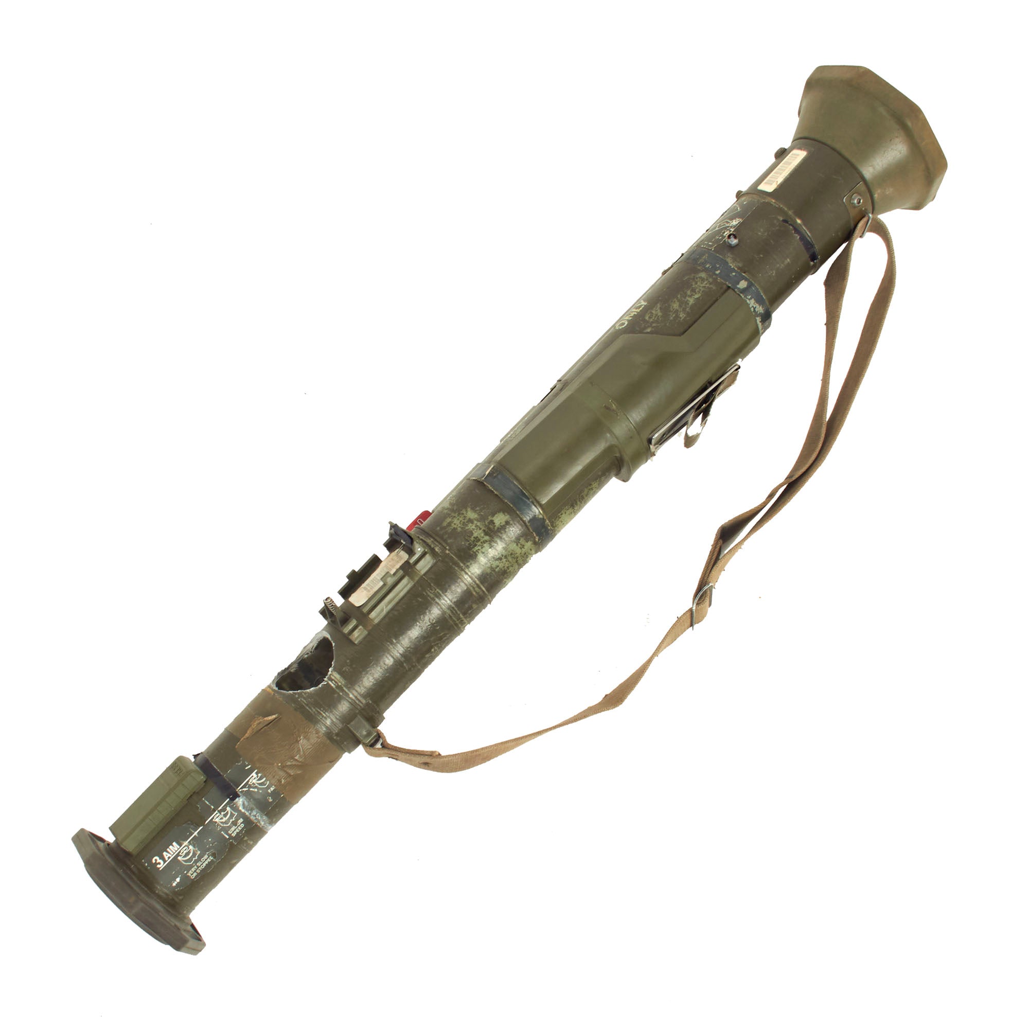 Original U.S. M163 AT-4 Recoilless Smoothbore 84mm Anti-Tank Launcher ...