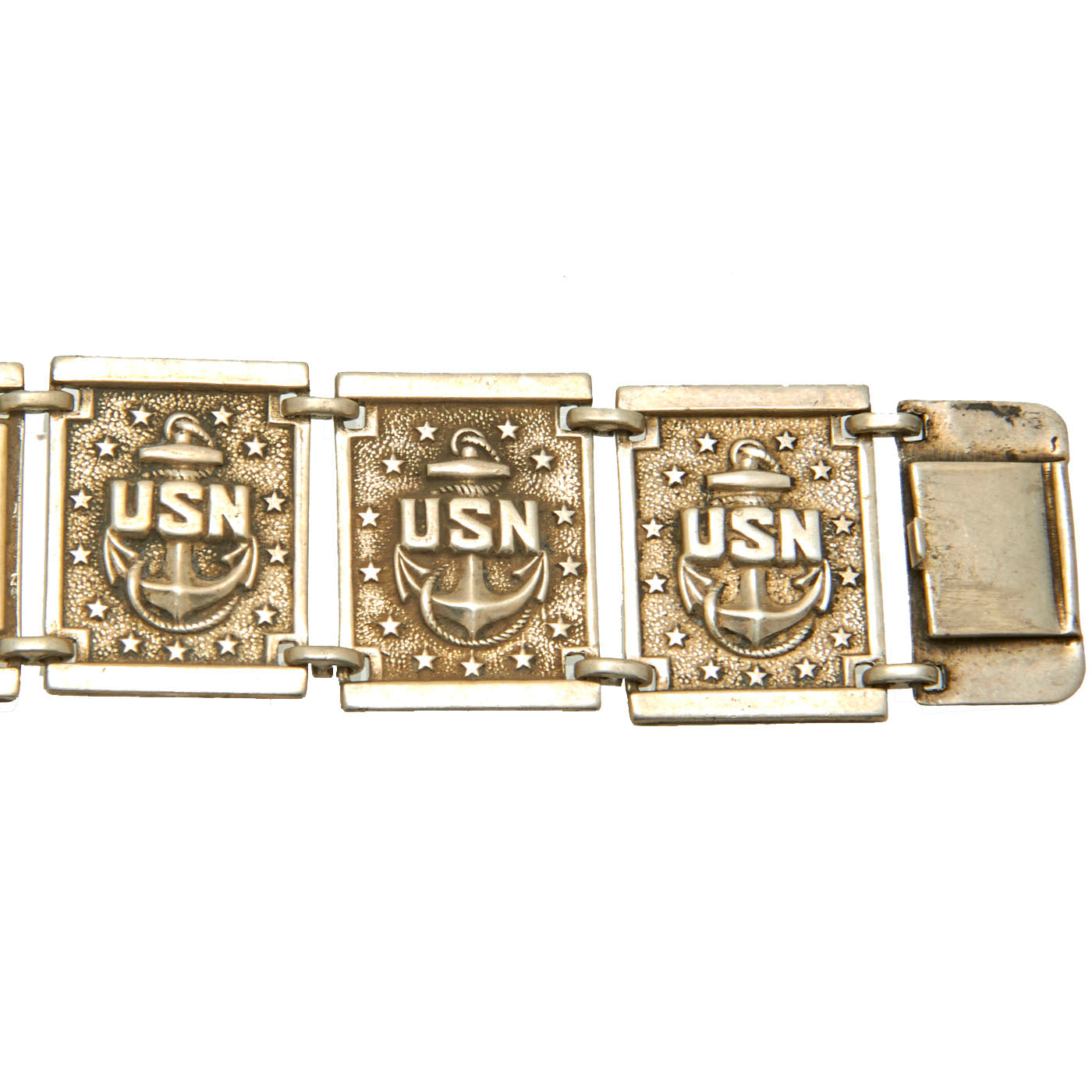 Vintage 1960s USN Navy Charm Bracelet Military Pride From 