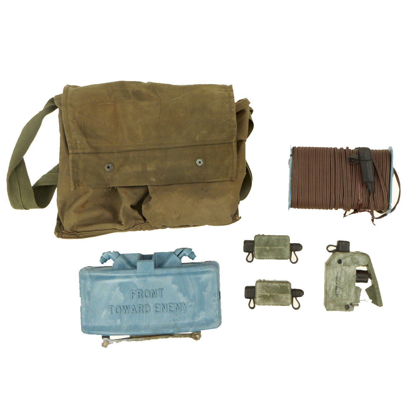 Original U.S. Vietnam War M68 Claymore Mine Training Kit with Bag - In –  International Military Antiques