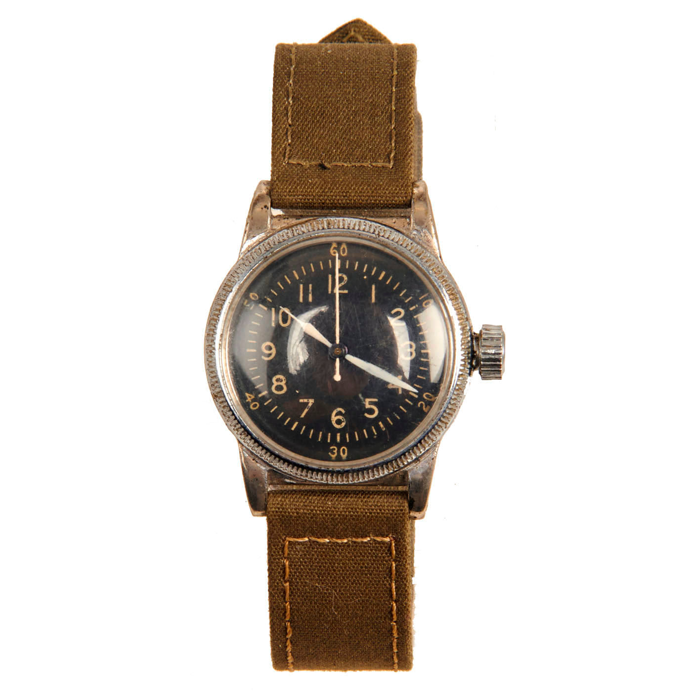 Original U.S. WWII 1944 Type A-11 USAAF Wrist Watch by Waltham - Fully  Functional