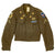 Original U.S. WWII 187th Glider Infantry Regiment (GIR) Named Ike Jacket and Hand Painted B-4 Bag Original Items