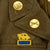 Original U.S. WWII 187th Glider Infantry Regiment (GIR) Named Ike Jacket and Hand Painted B-4 Bag Original Items