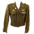 Original U.S. WWII 187th Glider Infantry Regiment (GIR) Named Ike Jacket and Hand Painted B-4 Bag Original Items