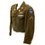 Original U.S. WWII 187th Glider Infantry Regiment (GIR) Named Ike Jacket and Hand Painted B-4 Bag Original Items