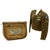 Original U.S. WWII 187th Glider Infantry Regiment (GIR) Named Ike Jacket and Hand Painted B-4 Bag Original Items