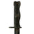 Original Yugoslavian M56 SMG Bayonet with Scabbard and Leather Frog Original Items