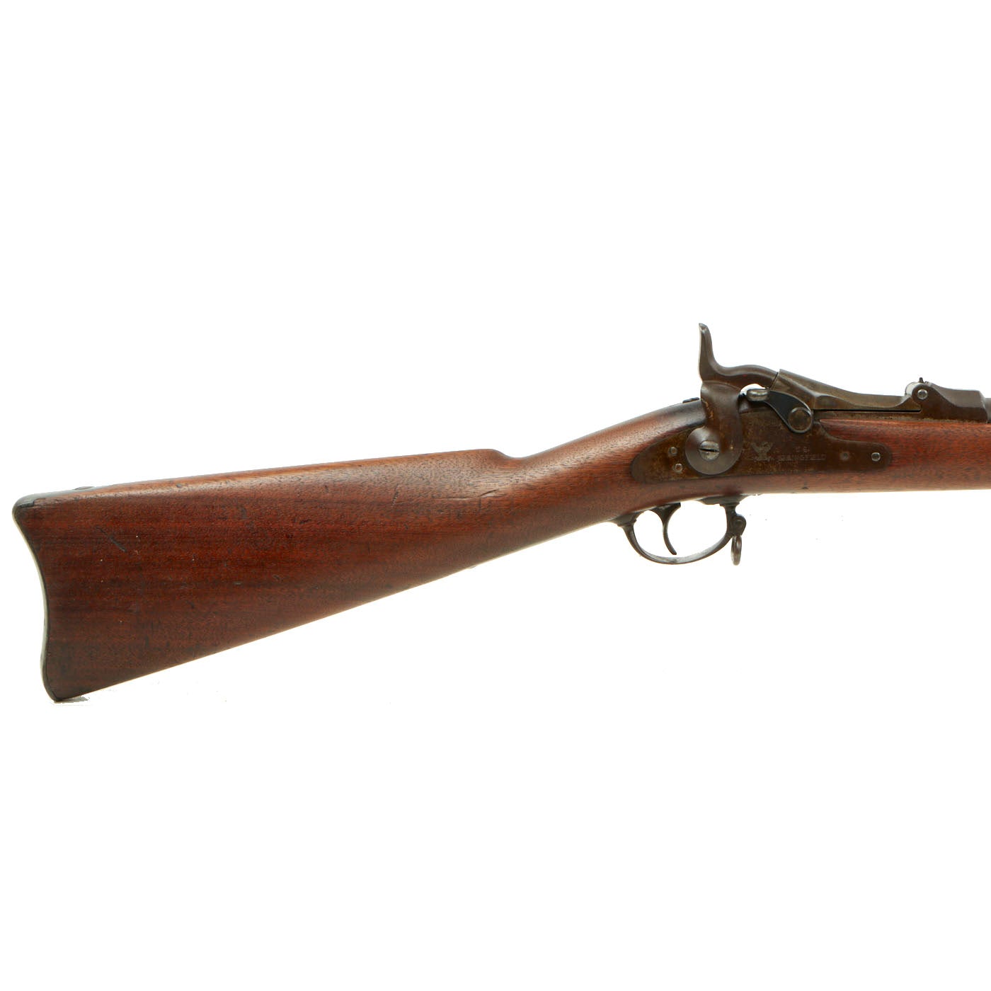 Original U.S. Springfield Trapdoor Model 1873 Rifle Made In 1884 With ...