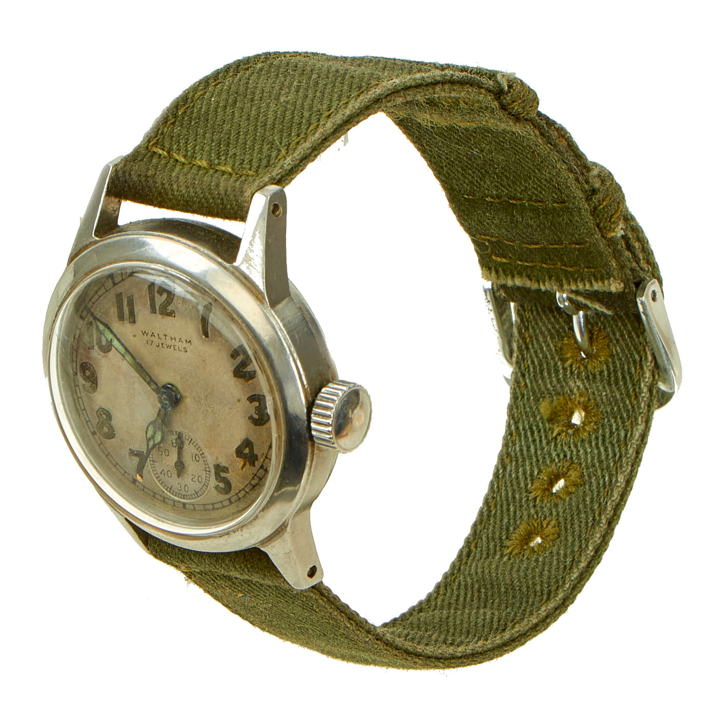 Original U.S. WWII Ordnance Department Wrist Watch by Waltham