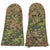 Original WWII German Waffen SS "Oak Leaf Pattern" Camouflage Reversible Winter Uniform Parka Mittens Original Items