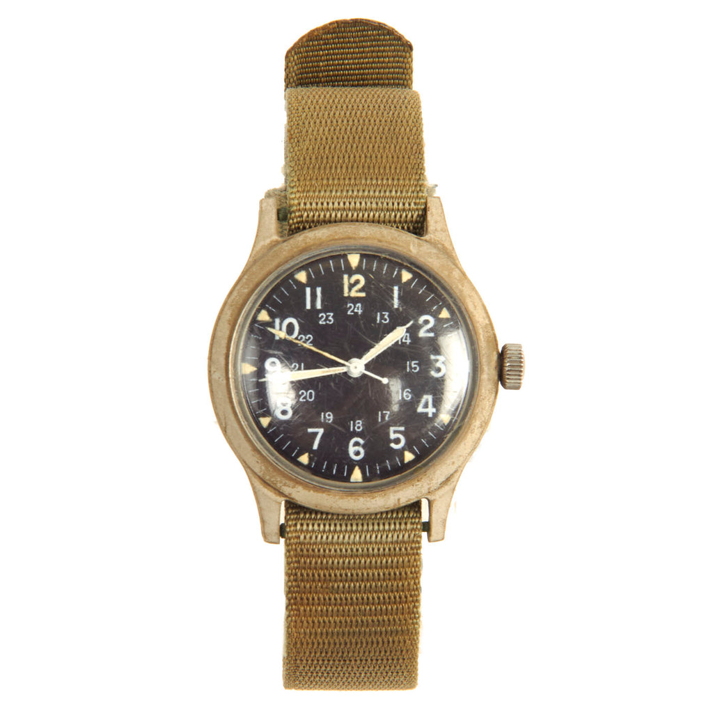 Original U.S. Vietnam War Wristwatch by Benrus Watch Company - Dated May 1969 Original Items