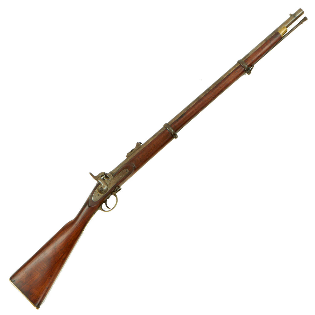 Original U.S. Civil War Belgian Made British P-1853 Enfield 2-Band Rifled Musket with North Carolina Surcharge Original Items