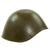 Original Greek WWII M-1934/39 Combat Helmet in Correct Wartime Configuration with 59cm Liner & Chinstrap New Made Items