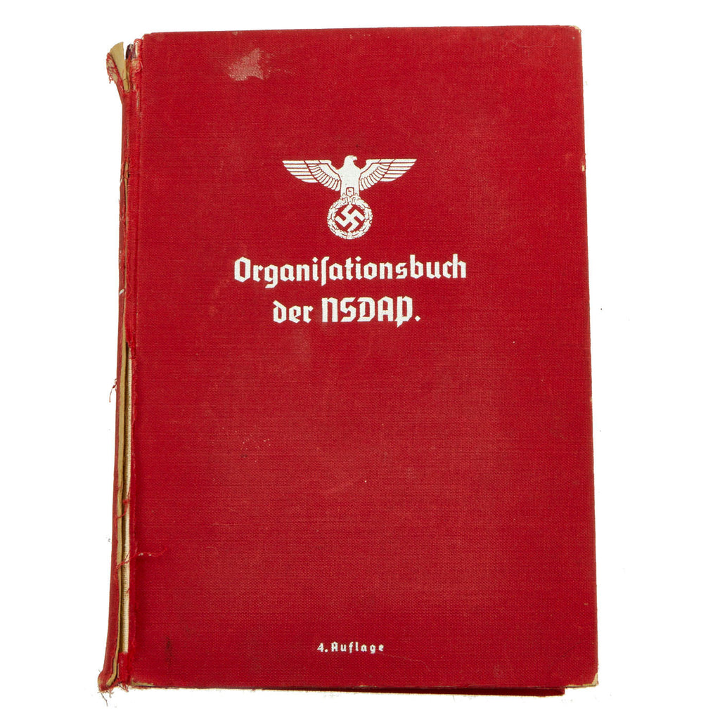 DRAFT NSDAP Handbook w/ Extensive Color Plates- 1937 Edition Original Items