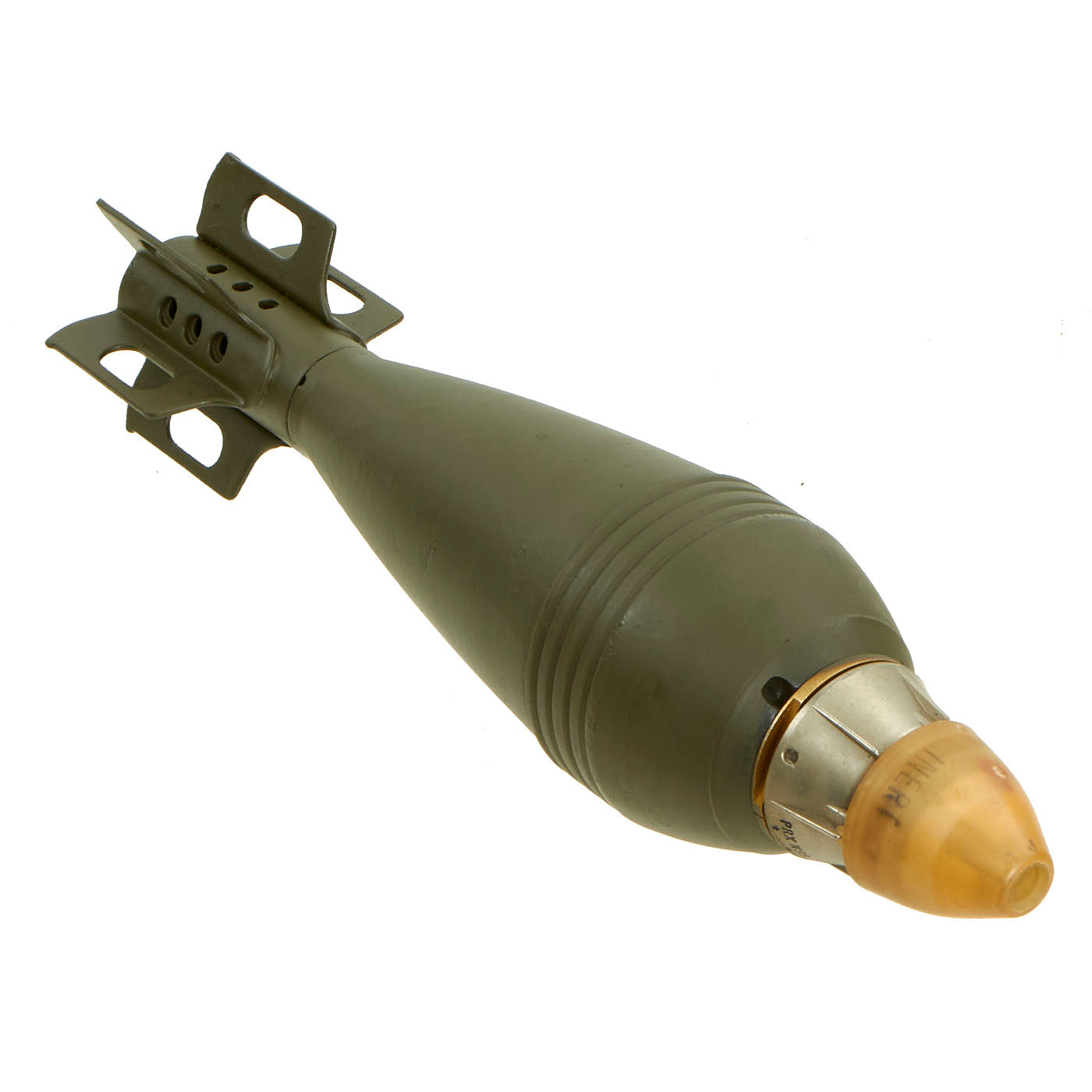 82mm O-832 Soviet HE Mortar Cutaway – Inert Replica - Inert Products LLC