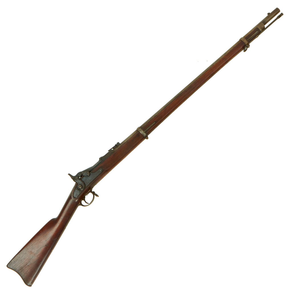 Original U.S. Civil War Springfield M-1863 Rifle Converted to M-1868 Trapdoor Rifle using ALLIN System in 1870 - Serial 25975 Original Items