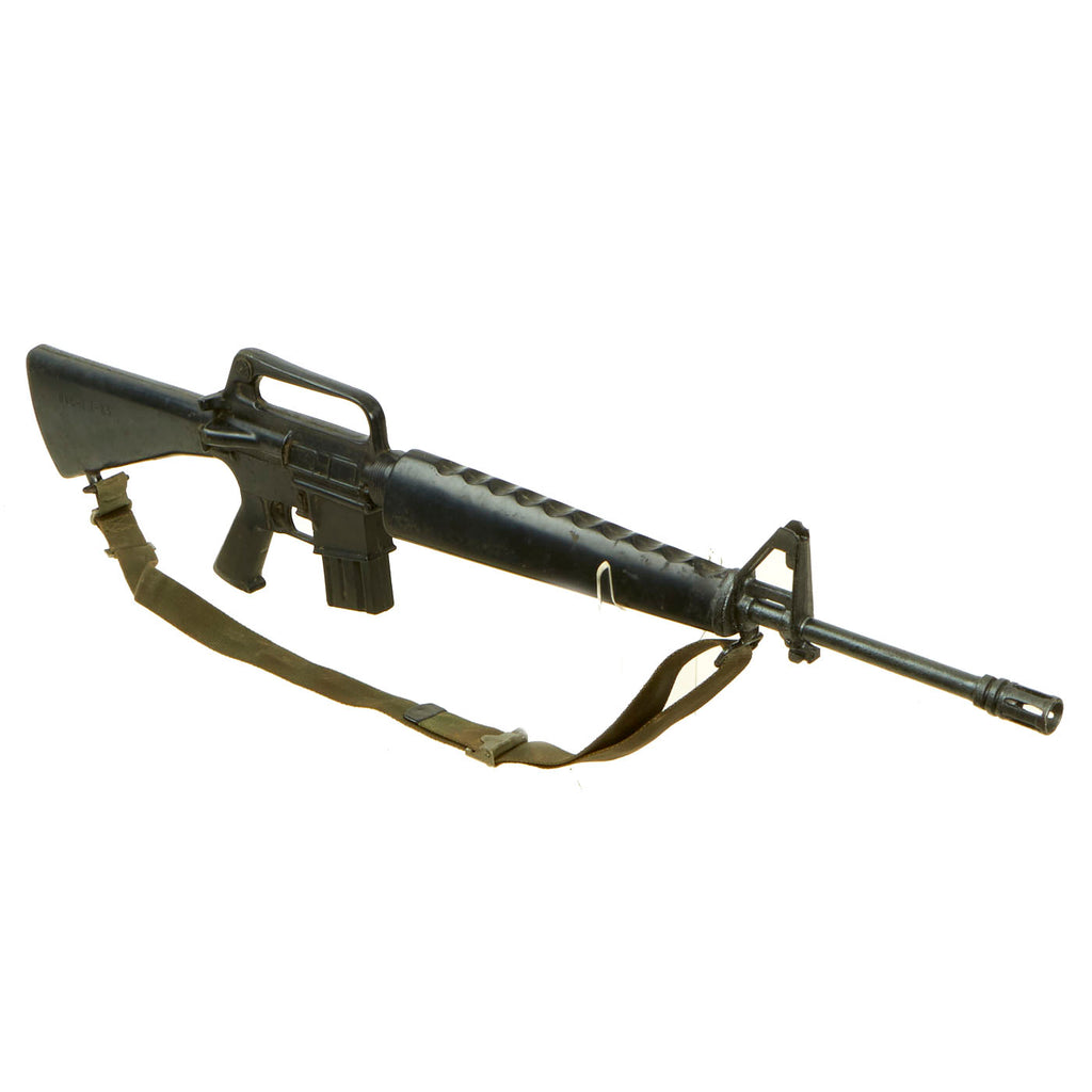 Original U.S. Colt M16A1 AR-15 Rubber Duck Molded Training Rifle marked TASO - FG with Sling Original Items