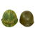 Original U.S. WWII Vietnam War M1-C Paratrooper Helmet with Reversible Mitchell Camouflage Cover Original Items