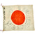 Original Japanese WWII Hand Painted Silk Good Luck Flag with Many Signatures - 28" x 35" Original Items