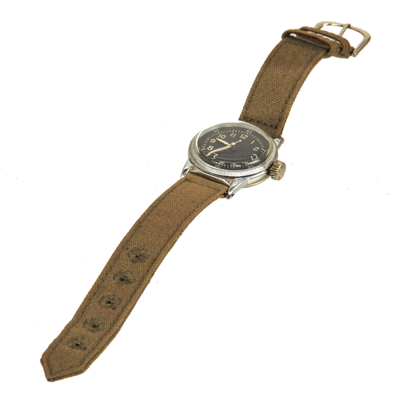 Original U.S. WWII Navy FSSC-88-W-800 Wrist Watch by Waltham dated 194 –  International Military Antiques