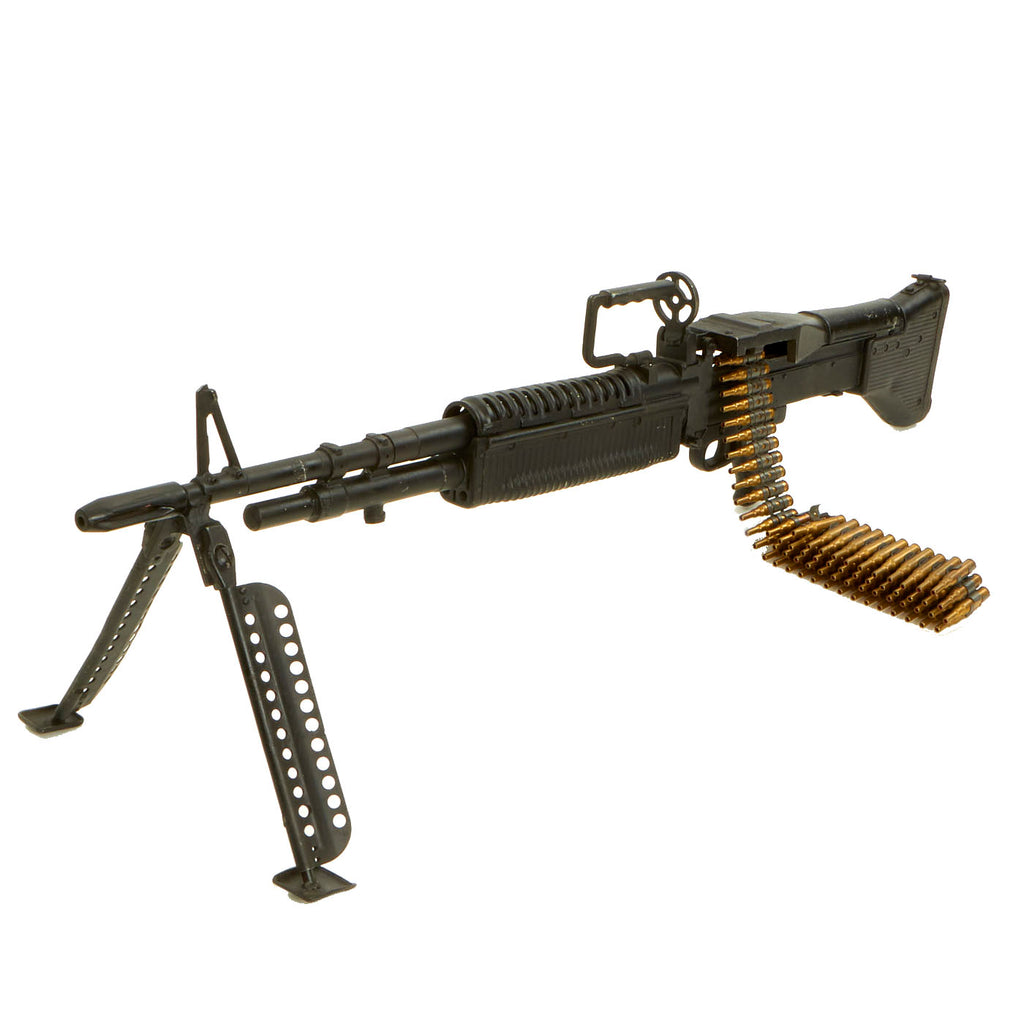 Original U.S. Vietnam War M60 Display Machine Gun - Constructed with Reproduction & Original Parts Original Items