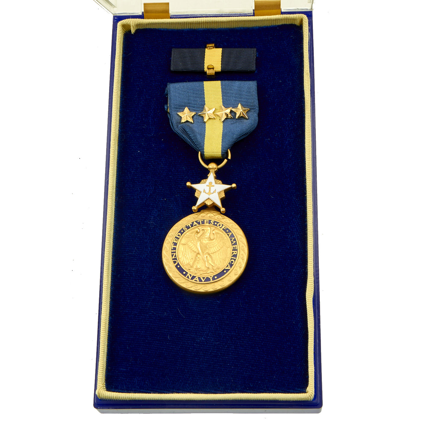 Original U.S. Vietnam War Cased US Navy Cross and Cased US Navy