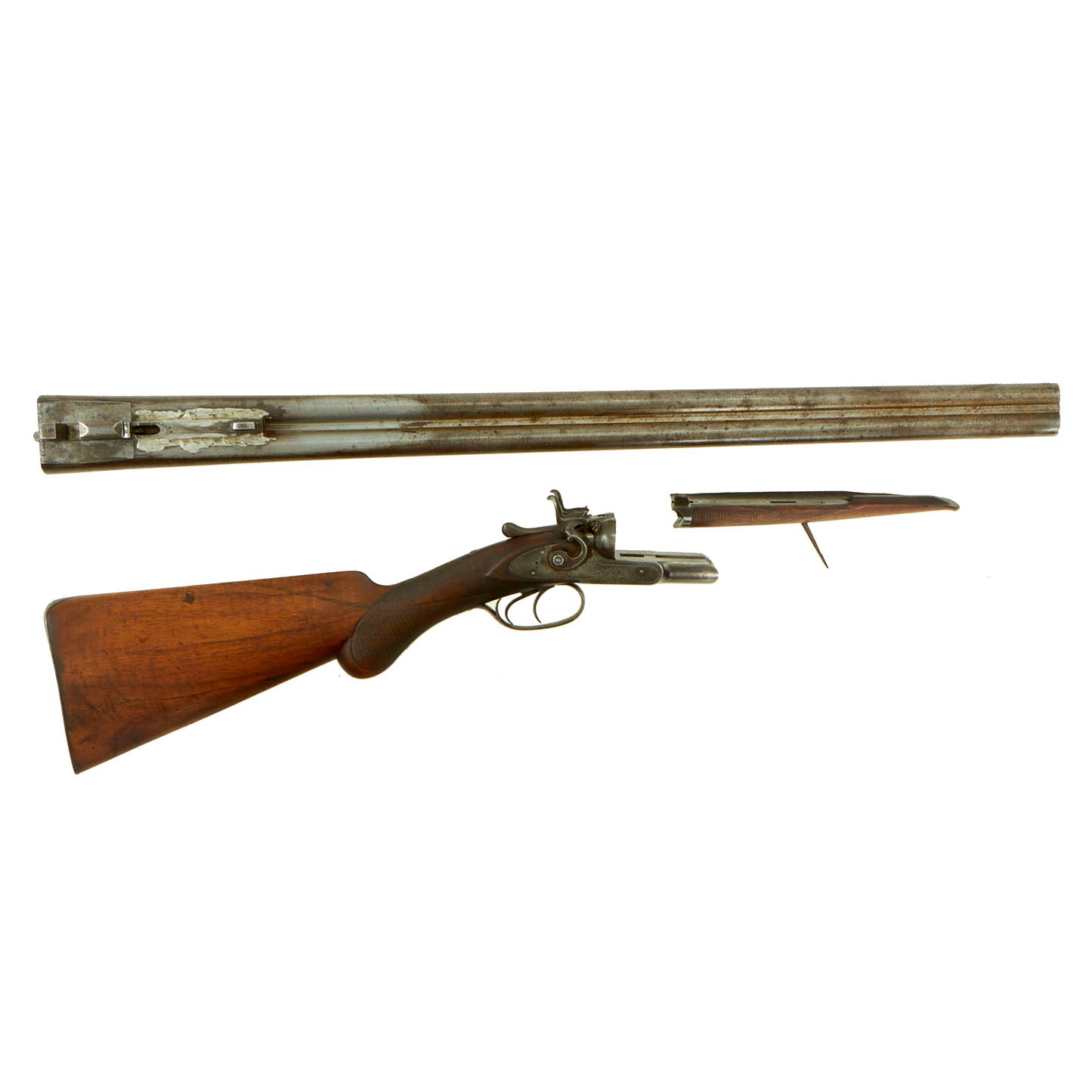 Original U.S. Colt Model 1878 Double Barreled 12 Gauge Hammer Shotgun –  International Military Antiques