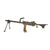 Original U.S. WWII Type Browning 1919A6 Display Machine Gun with Shoulder Stock, Bipod, and Accessories Original Items