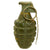 Original U.S. WWII Inert MkII Pineapple Grenade with Yellow Ring & M10A3 Fuze Original Items