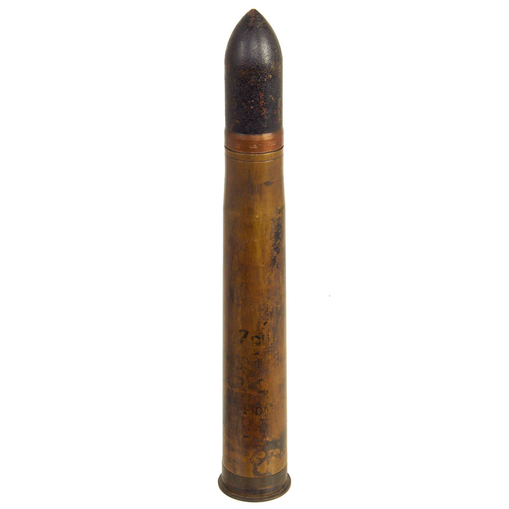 Original German Pre WWII 1937 Dated PAK 36 Armor Piercing 3.7cm Shell - 37mm Anti-Tank Original Items