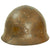 Original Japanese WWII Type 90 Army Helmet with Complete Liner and Chinstrap - Tetsubo Original Items