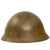 Original Japanese WWII Type 90 Army Helmet with Complete Liner and Chinstrap - Tetsubo Original Items