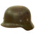 Original Pre-WWII Chinese National Revolutionary Army German M35 Steel Helmet with Liner - Size 64 Shell Original Items