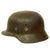 Original Pre-WWII Chinese National Revolutionary Army German M35 Steel Helmet with Liner - Size 64 Shell Original Items